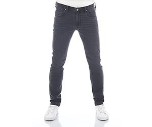 Lee Luke Jean slim fit fuselé pour homme, en coton, denim, stretch, bleu, noir, gris, taille 39/40, 40/41, 41/42, 42/43, 43/44, 44/46, 46/48, 30W x 34L