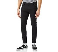 Lee Malone Jeans Homme, Black Rinse, 33W / 32L