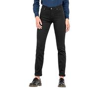 Lee Marion Straight Jeans Femme, Noir (Black Rinse 47), 28W / 33L