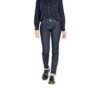 Lee Marion Straight Jeans Bleu 29 / 33 Femme
