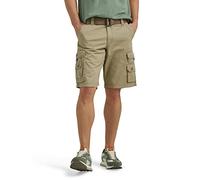 Lee Men's Big-Tall Dungarees Belted Wyoming Cargo Short, Khaki, 46