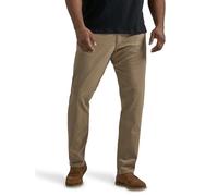 Lee Men's Big & Tall Performance Series Extreme Motion Straight Fit Tapered Leg Jean, Cougar, 38W x 36L