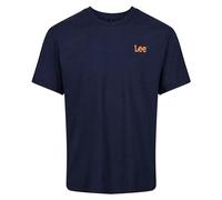 Lee Mens Cotton T Shirt Standard Fit, Denim Marl, L Homme