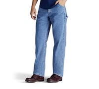 LEE Men's Dungarees Losse-Fit Carpenter Jean - 36W x 34L - Original Stone