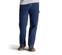 Lee Men's Dungarees Losse-Fit Carpenter Jean - 42W x 32L - Original Stone