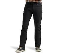 Lee Men's Extreme Motion Athletic Taper Jean, Black, 32W x 30L