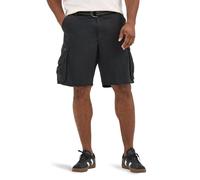 Lee Men's New Belted Wyoming Cargo Short, Black, 34