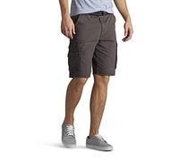 Lee Men's New Belted Wyoming Cargo Short, Shiner, 33