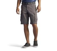 Lee Men's New Belted Wyoming Cargo Short, Vapor, 34