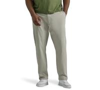 Lee Men's Performance Series Extreme Comfort Relaxed Pant, Dove, 33W x 34L