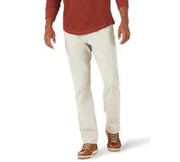 Lee Men's Performance Series Extreme Comfort Relaxed Pant, Dove, 34W x 32L