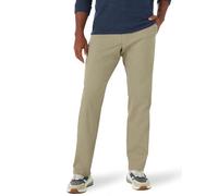Lee Men's Performance Series Extreme Comfort Relaxed Pant, Khaki, 33W x 34L