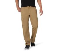 Lee Men's Performance Series Extreme Comfort Twill Straight Fit Cargo Pant, Oscar Khaki, 38W x 29L