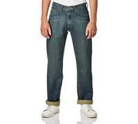 Lee Men's Premium Select Relaxed Fit Straight Leg Jean, Round Midnight, 34W x 32L