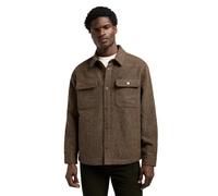 Lee Overshirt T-Shirt, Jaspe Marron, XXL Hommes