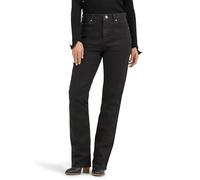 Lee Pantalon Coupe décontractée pour Femme Grande Taille, Noir, 50 Plus