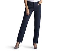 Lee Pantalon coupe droite pour femme Coupe décontractée - Bleu - 46 court