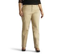 Lee Pantalon coupe droite pour femme Coupe décontractée - bronze - 42 longue