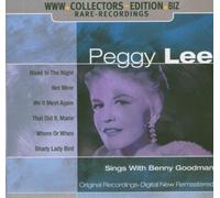 Lee, Peggy - Sings W/Benny Goodman