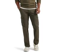 Lee Performance Series Extreme Comfort Twill Straight Fit Cargo Pant Pantalons, Olive Frontier, 36W / 32L Homme