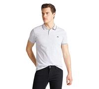 Lee Piqué Short Sleeve Polo Gris S / Regular Homme