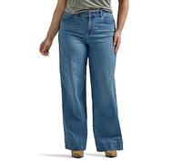 Lee Plus Size Legendary High Rise Trouser Jean, Rétro surélevé, 48 Grande Taille Petite Mujeres