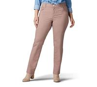 Lee Plus Size Relaxed Fit Straight Leg Jean, Beige, 28W Longue Femme