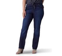 Lee Plus-Size Relaxed Fit Straight Leg Jean, Niagara, 18W Longue Femme