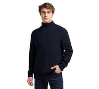 Lee Pull à col roulé épais pour Homme, Rivet Navy, M