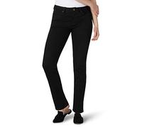 Lee Regular Fit Straight Leg Jean, Noir, 50 Femme