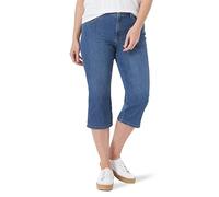 Lee Relaxed Fit Capri Jean Pantalons, Soar, 50 Femmes