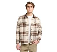 Lee Relaxed Overshirt T-Shirt, Plaid Arabica, XXL Hommes
