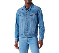 Lee Rider Jacket Veste en Denim, Blue Bird Mid Worn, M Hommes