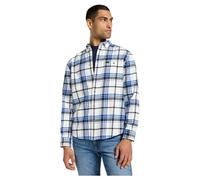 Lee Riveted Shirt, White, XXL Homme