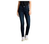 Lee Scarlett High Jeans Femme, Worn Ebony, 28W / 29L