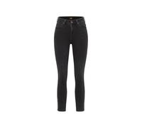 Lee Scarlett High Zip Jeans, Fidèle au Noir, 28W / 33L Femme