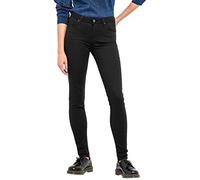 Lee Scarlett Jeans Femme, Noir (Black Rinse 47), 26W / 31L