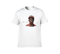 Lee Scratch Perry - Reggae Icon Jamaica Dub Lovers Rock Disco Devil Mens Short Sleeve White S