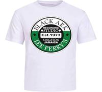 Lee Scratch Perry T Shirt Ark Recording Studio Reggae Vinyl Records 45'S Tees Unisex Men Tees White 3XL