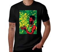 Lee Scratch Perry T-Shirt Men Women's Cotton Cool T-Shirt Short Sleeve Clothing Adult
