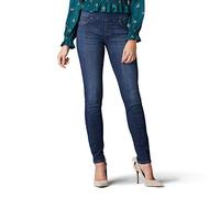 Lee Sculpting Slim Fit Skinny Leg Pull on Jean, Glissement de Terrain, 50 Femme