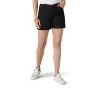Lee Short Chino Coupe Classique, Noir, 40 Femme