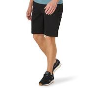 Lee Short Extreme Motion Flat Front pour Homme, Noir, 52