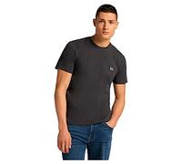 Lee SS Patch Logo Tee T-Shirts, Washed Black, XXL Homme