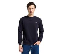 Lee Sweat-Shirt pour Homme Patch Crew SWS, Bleu Marine, XXS