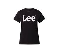 Lee T-shirt 'LOGO TEE' noir / blanc, Taille M