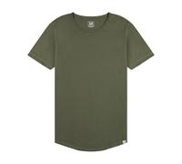 Lee Shaped Tee T-Shirt, Olive Grove, M Hommes