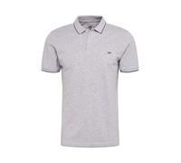 Lee Pique Polo T-Shirt Homme, Ecru (Sharp Grey Mele 03), S