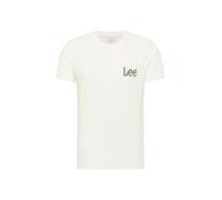 Lee T-Shirt 'Wobbly' kaki / blanc naturel, Taille XXL