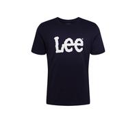 Lee T-Shirt 'WOBBLY LOGO TEE' noir / blanc, Taille M